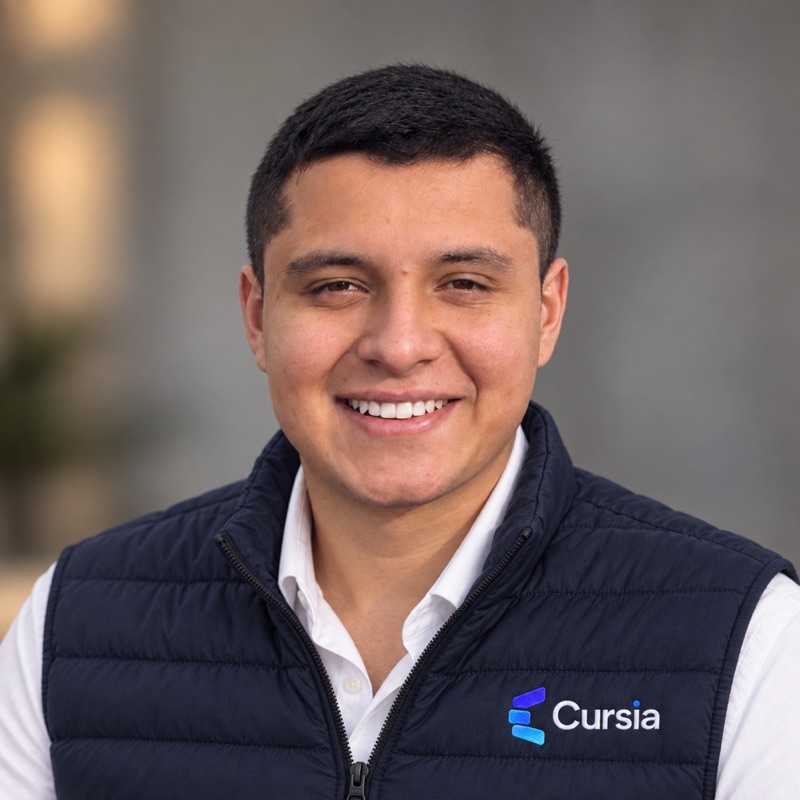 Nicolás Moreno, fundador y director de tecnología y producto en Cursia